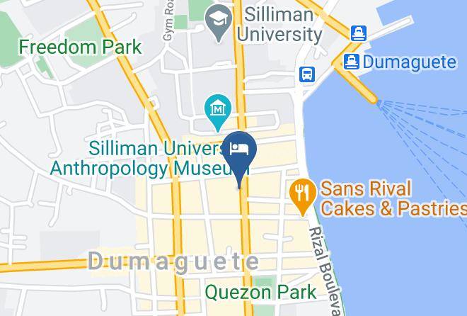 Negros Oriental - Avenue Park Hotel Maps