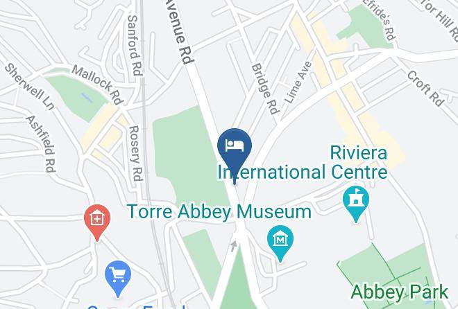 Torbay - Avenue Park Self Catering Maps