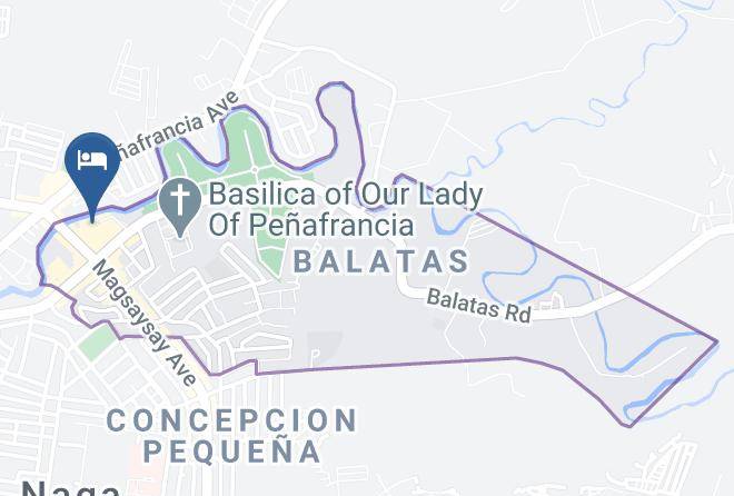 Camarines Sur - Avenue Plaza Hotel Maps