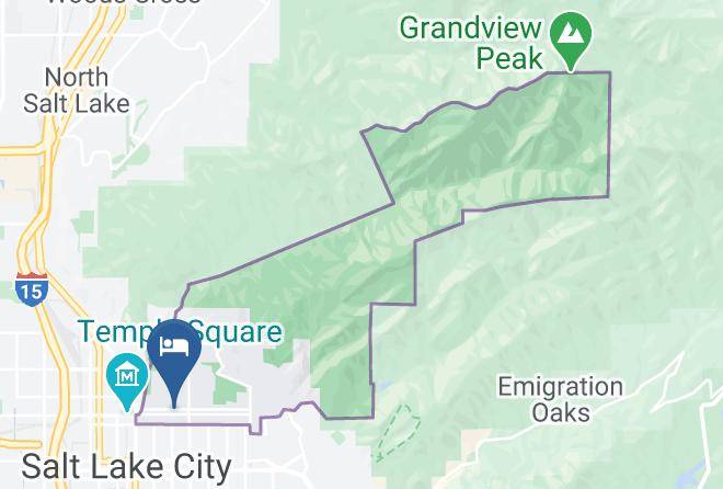 Salt Lake - Avenues Hostel Maps