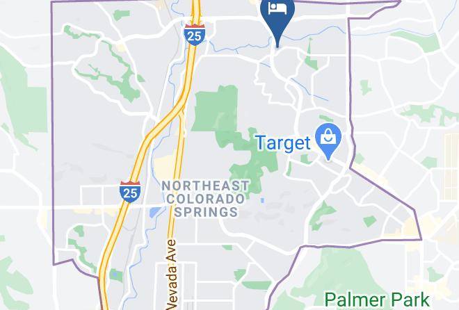 El Paso - Avenuewest Colorado Springs Maps