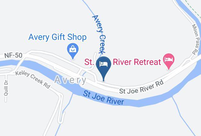 Shoshone - Avery Store & Motel Maps