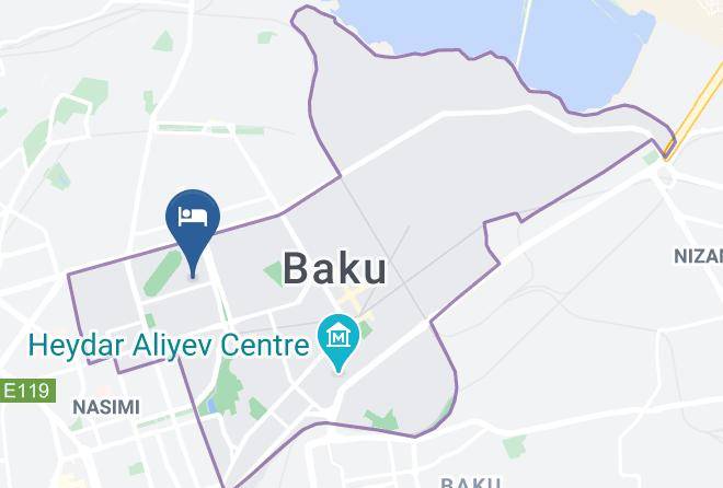 Baki - Avesta Hotel Genclik Maps