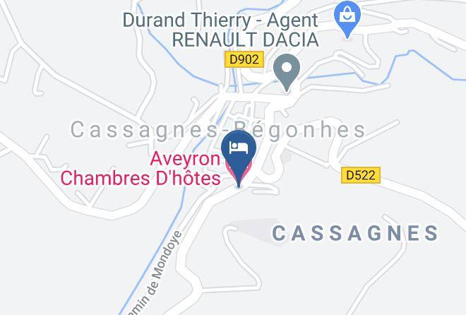 Aveyron - Aveyron Chambres D'hotes Maps