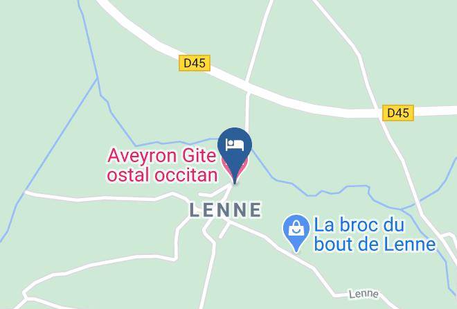 Aveyron - Aveyron Gite Ostal Occitan Maps