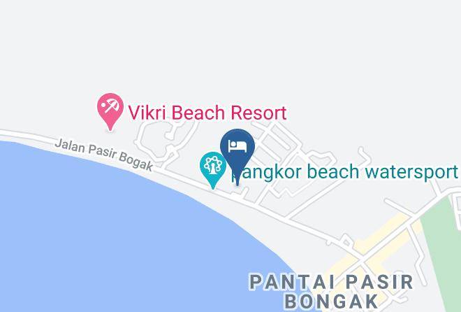 Dinding - Avi Pangkor Beach Resort Maps