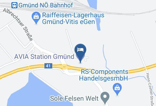 Avia Station Gmund Map