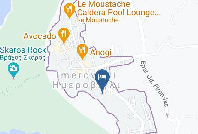 Thira - Avianto Suites Maps