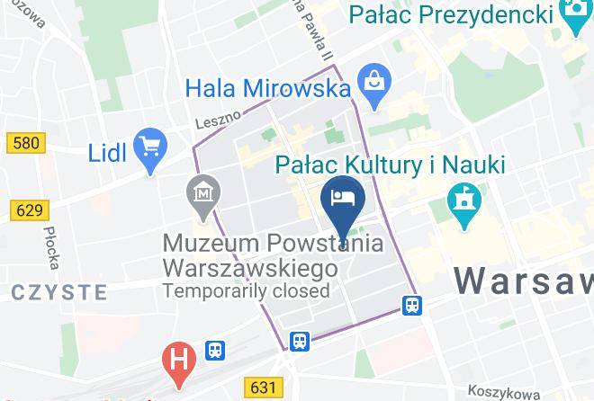 Warsaw - Air Namibia Maps