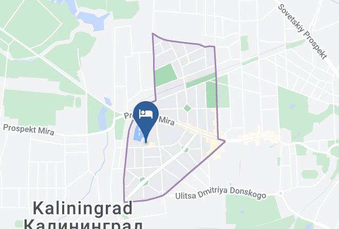 Kaliningrad - Aviator Gostevoy Dom Maps