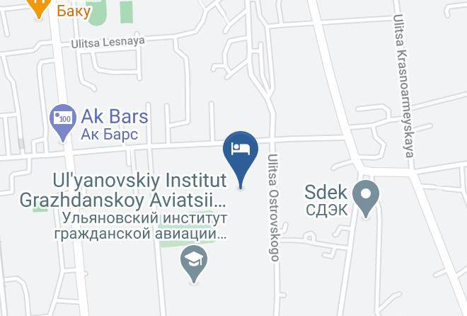 Ulyanovsk - Aviatsionnaya Maps