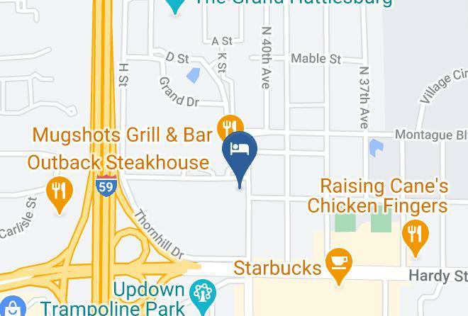 Lamar - Avid Hotels Hattiesburg West Maps