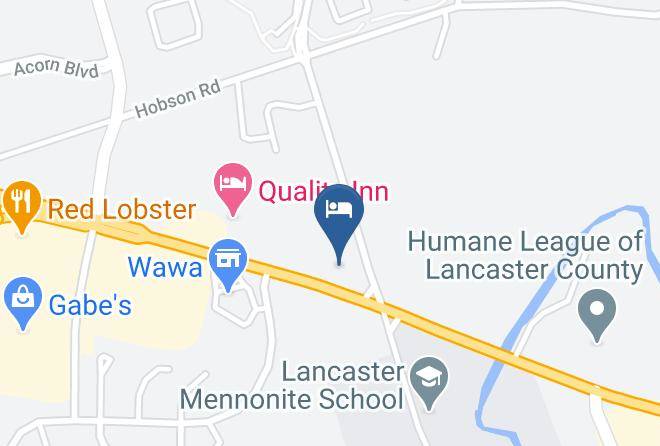 Lancaster - Avid Hotels Lancaster Maps