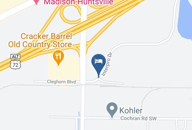 Madison - Avid Hotels Madison Huntsville West Maps