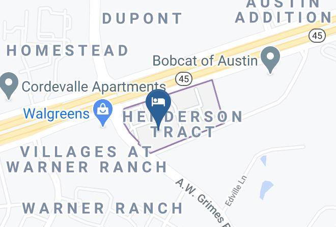 Williamson - Avid Hotels Round Rock South 45 Tollroad Maps
