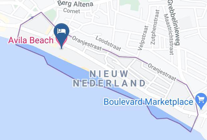 Willemstad - Avila Beach Hotel Maps