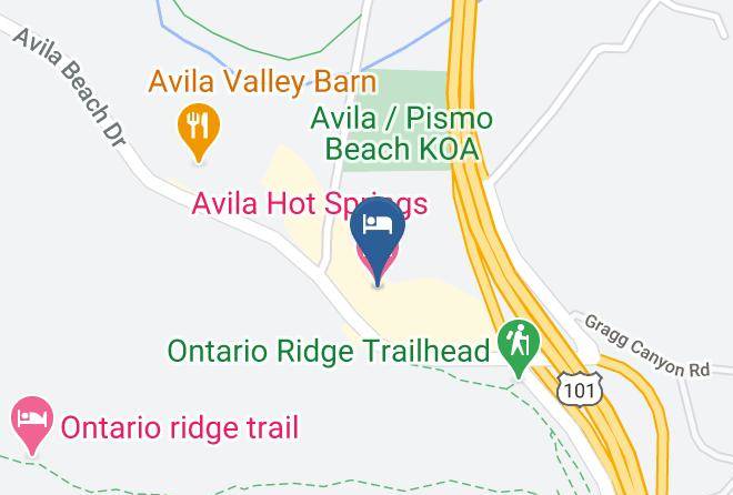 San Luis Obispo - Avila Hot Springs Maps