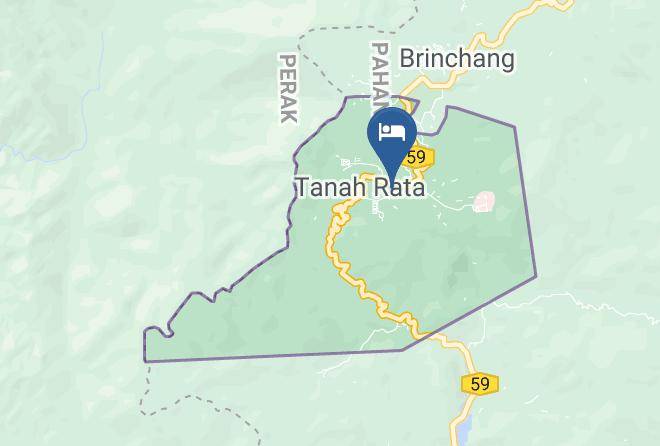 Avillion Cameron Highlands Map