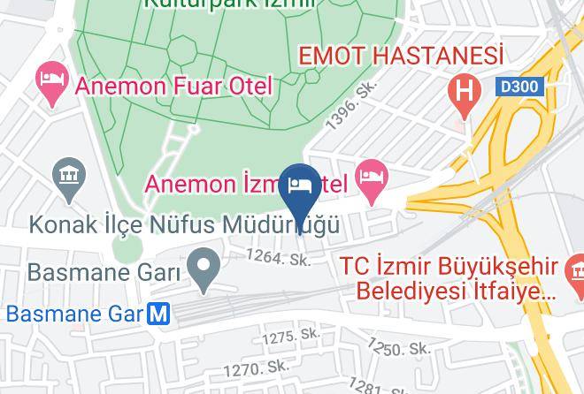 Konak - Avin Hotel Maps