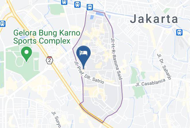 Jakarta Selatan - Avissa Suites Maps