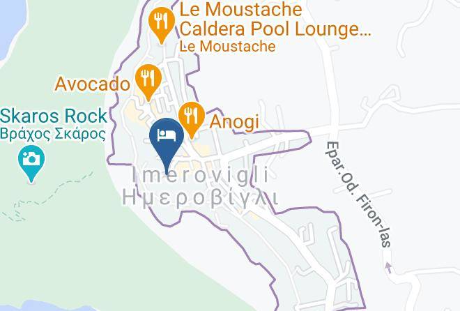 Thira - Avista Suites Maps