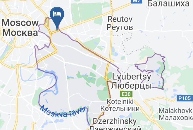 Moscow - Avita Aviamotornaya Maps