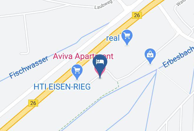 Darmstadt Dieburg - Aviva Apartment Hotel Maps