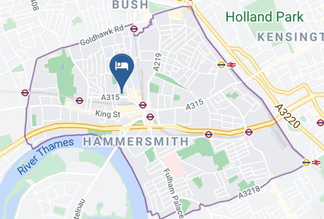 London - Aviva Studios Maps