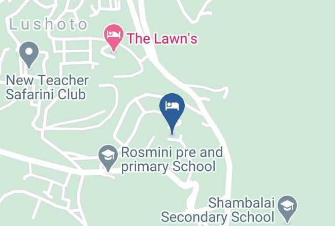 Lushoto - Avocado Lodge Maps