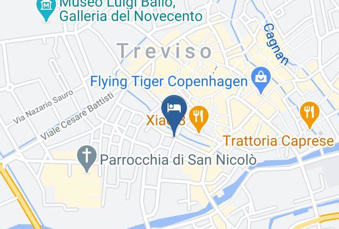 Treviso - Avogari B&b Maps
