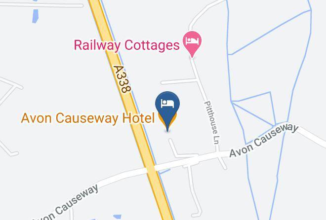 Bournemouth - Avon Causeway Hotel Maps