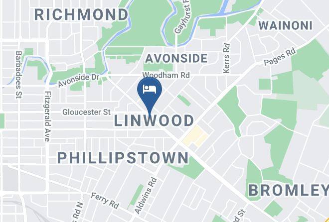 Christchurch - Avon City Backpackers Maps