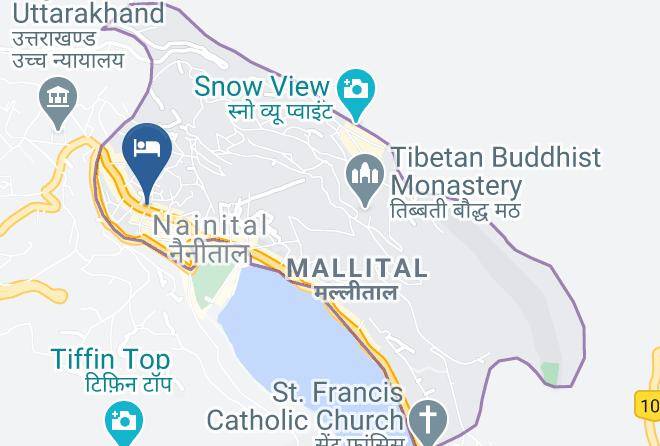 Naini Tal - Avon Hotel Maps
