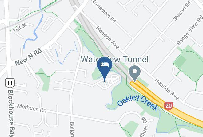 Auckland Mount Albert - Avondale Motor Park Maps