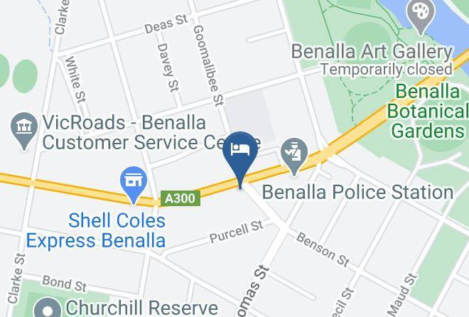 Benalla - Avondel Motor Inn Maps