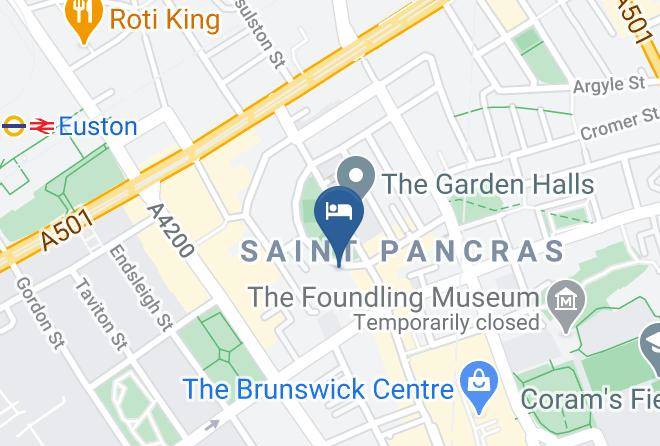 London - Avonmore Hotel Maps