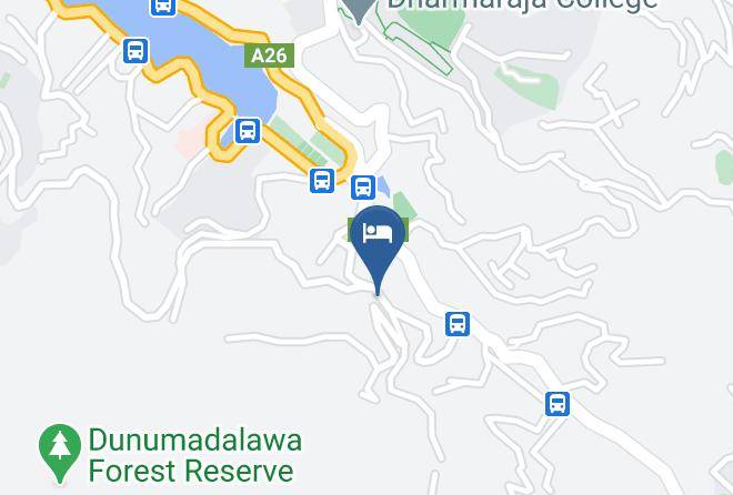 Kandy - Avora Hotel Maps