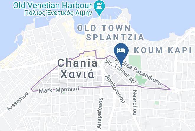 Khania - Avra City Hotel Maps