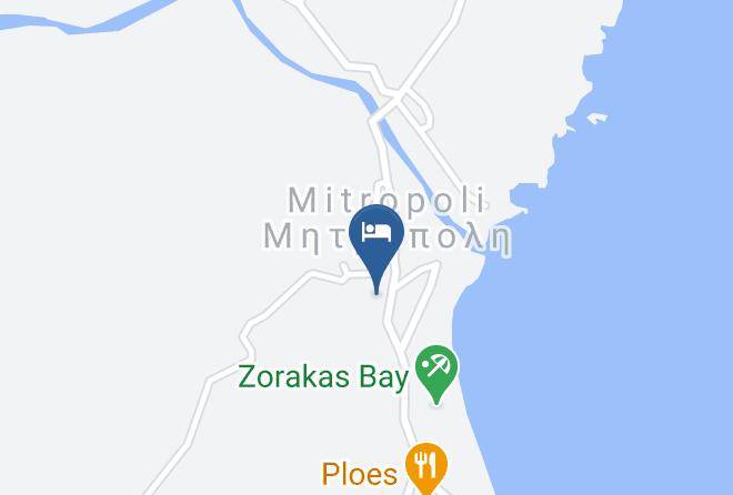 Lakonia - Avra Hotel Maps