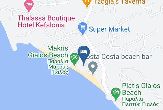Kefallinia - Avra Private Suites Maps