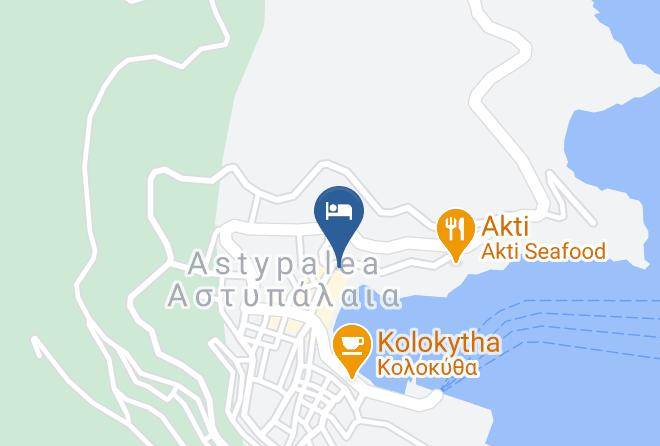 Kalymnos - Avra Studios Maps