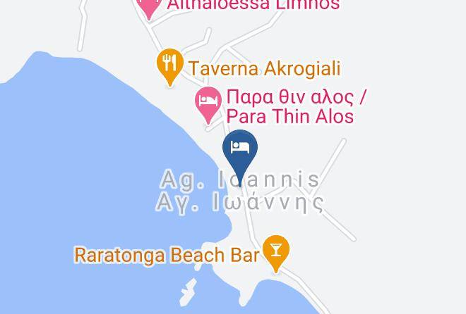 Lemnos - Avra Studios Maps