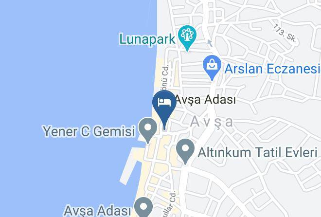 Avsa Elit Otel Map