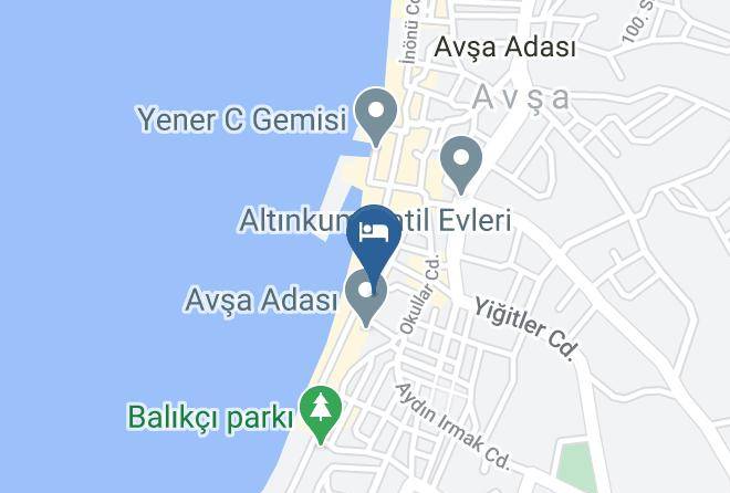 Marmara District - Avsa Erenler Motel Maps