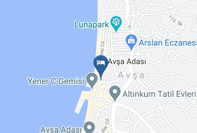 Marmara District - Avsa Zeus Otel Maps