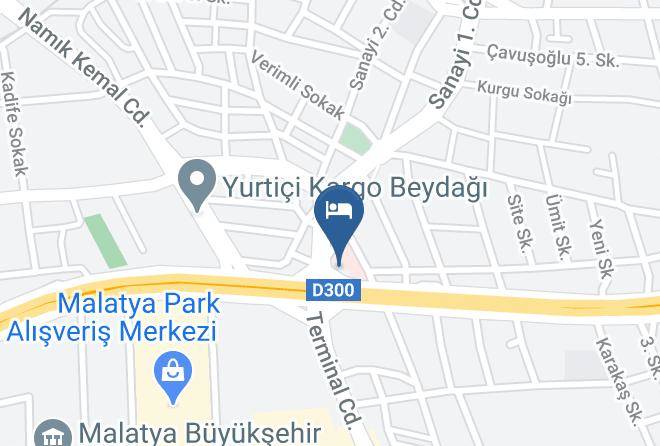 Hotel Avsar Map