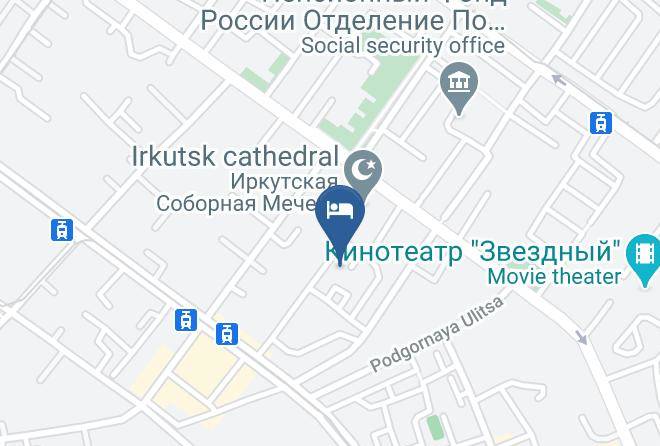 Irkutsk - Avsteriya Kvartirnoye Byuro Maps