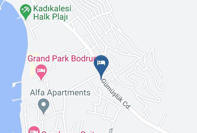 Bodrum - Avta Tatil Koyu Maps