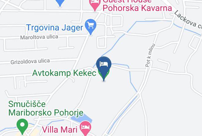 Maribor - Avtokamp Kekec Bernard Kekec Sp Maps