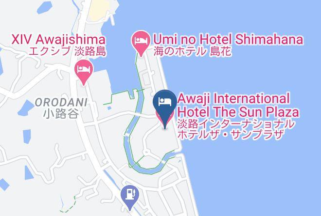 Sumoto City - Awaji International Hotel The Sun Plaza Maps